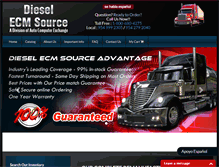 Tablet Screenshot of dieselecmsource.com